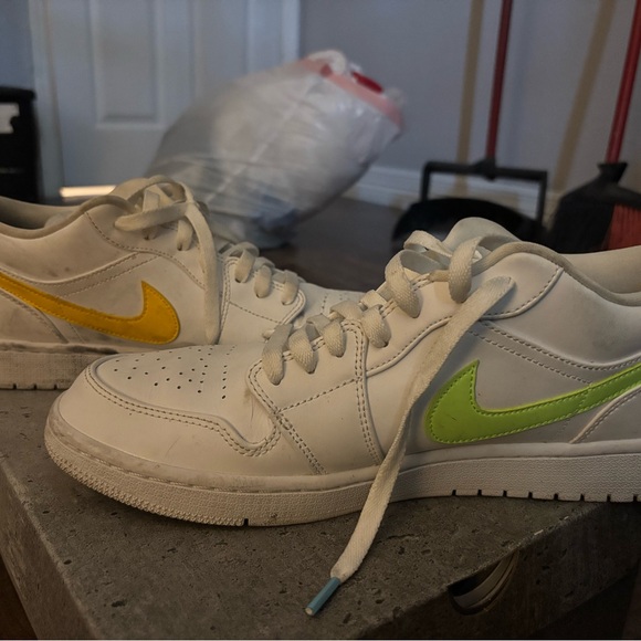 Nike Sneakers with Pink and Blue Swoosh - Picture 7 of 11